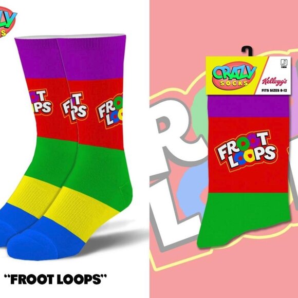 COPY - Crazy Socks - Kellogg's Breakfast Bundle (5 Pairs of Socks) - Picture 4 of 6